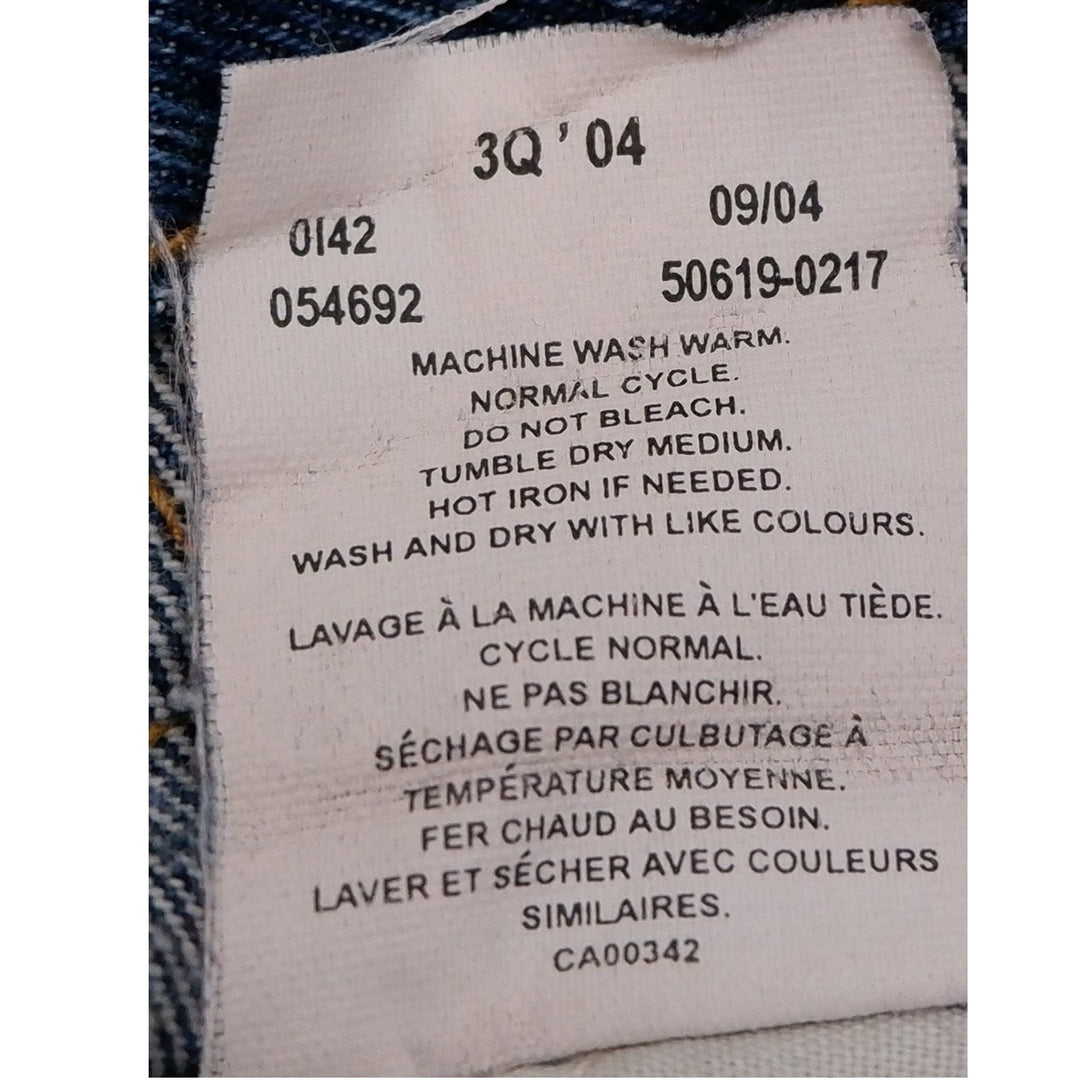 Vintage Levi Strauss & Co. 100% Cotton Orange Tab Jeans | Migration_Jeans UAENAT20 - Back View | Fashion Rerun
