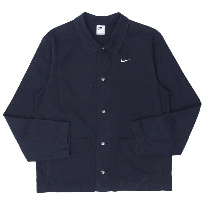 Mens Nike Swoosh Embroidered Chore Coat / Jacket - Fashion Rerun Vintage Migration_Jacket