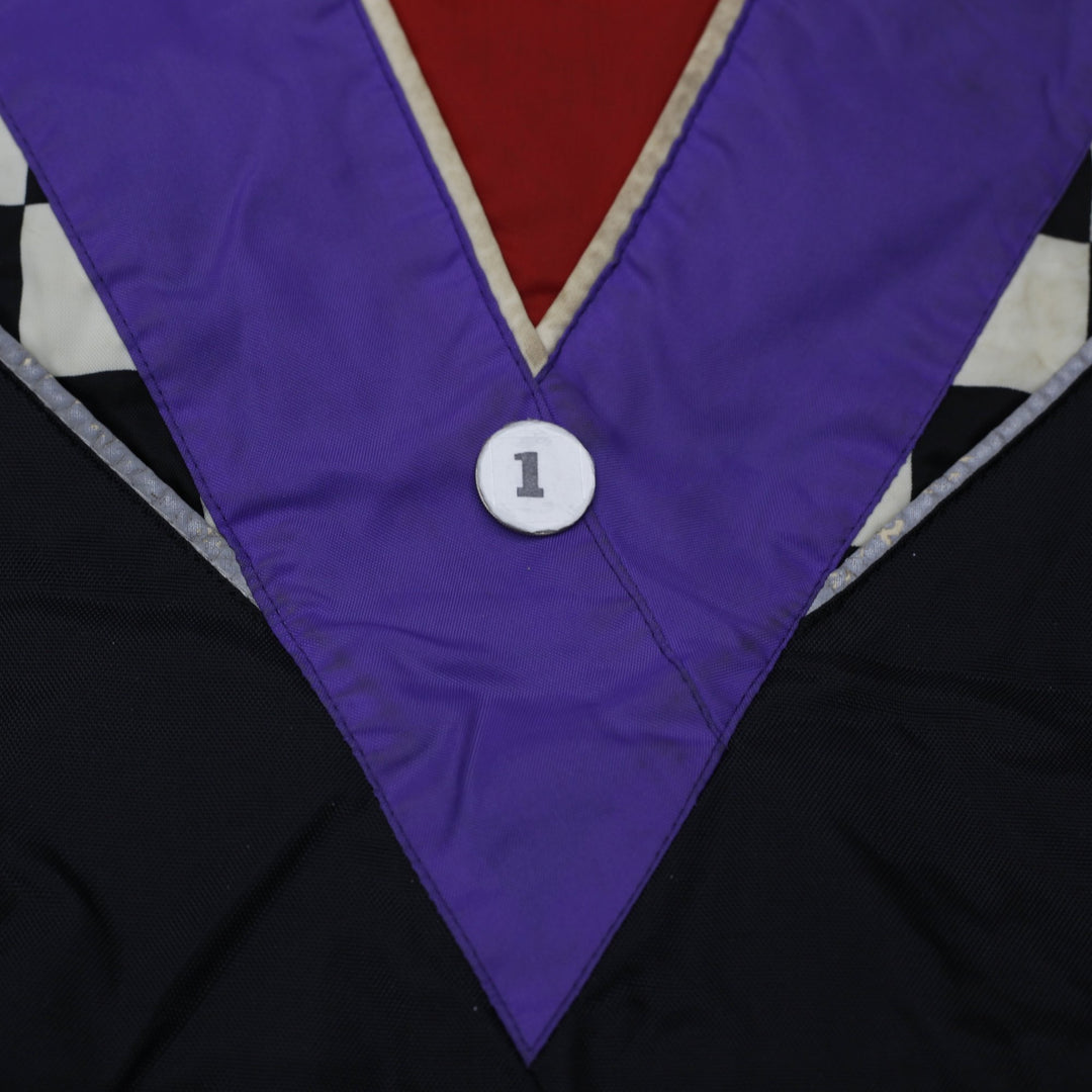 Vintage Mens Choko Hot Rider Jacket Black Checkered | Migration_Jackets - View 9 | Fashion Rerun