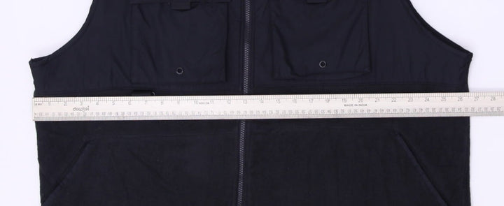 Mens Nike Air Jordan Jump Man Full Zip Black Vest XL