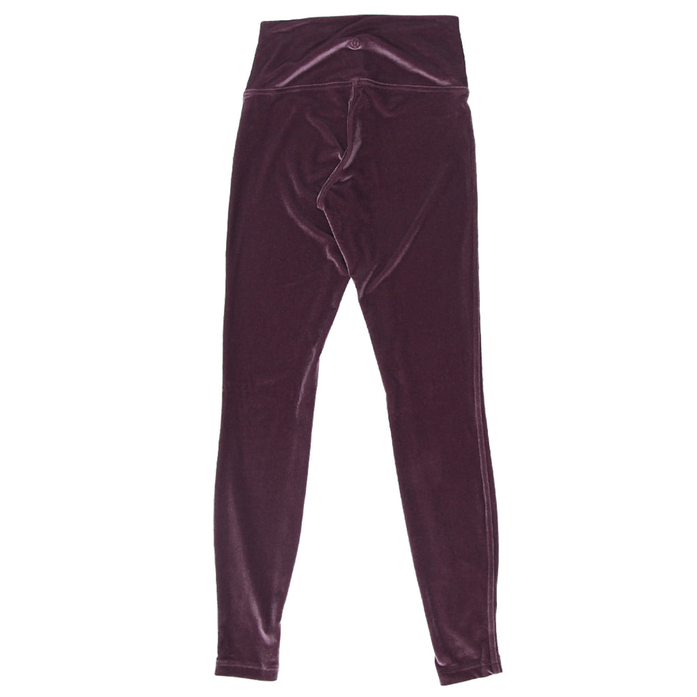 Ladies Lululemon Velvet Leggings - Fashion Rerun Vintage Migration_Pants