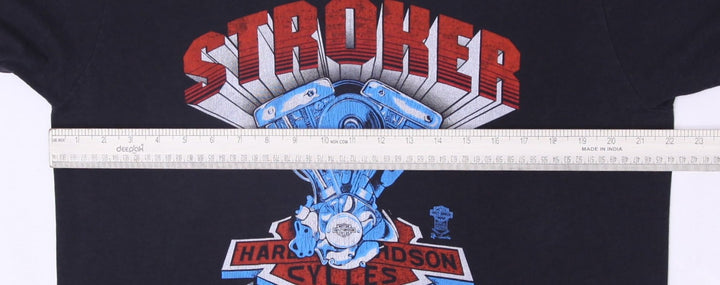 Vintage Mens Harley Davidson Biker Logo Graphic T-Shirt Size L | Migration_T-Shirts - View 8 | Fashion Rerun