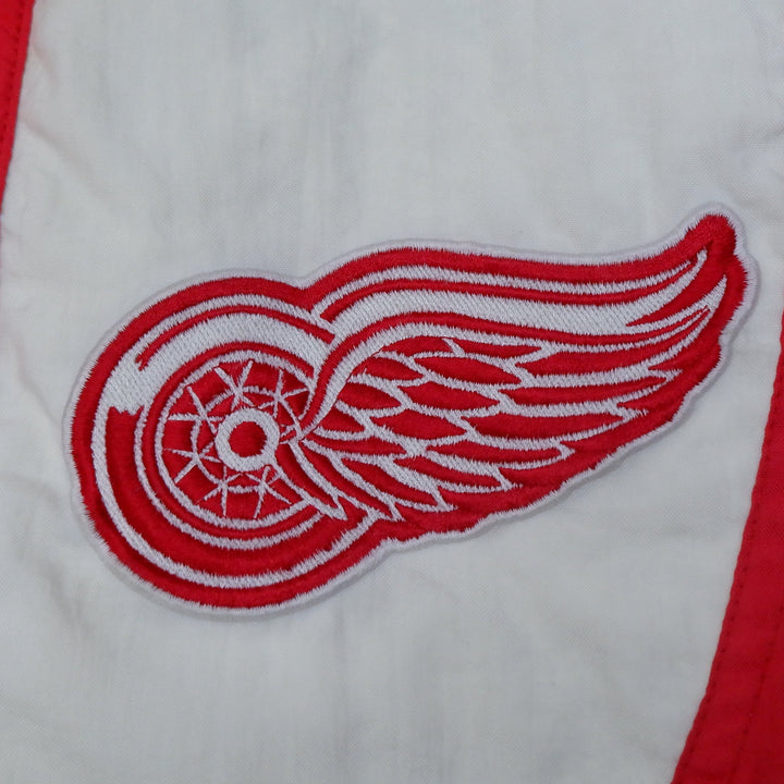 Vintage 90s Apex One Detroit Red Wings Puffer Jacket Red NHL Hockey