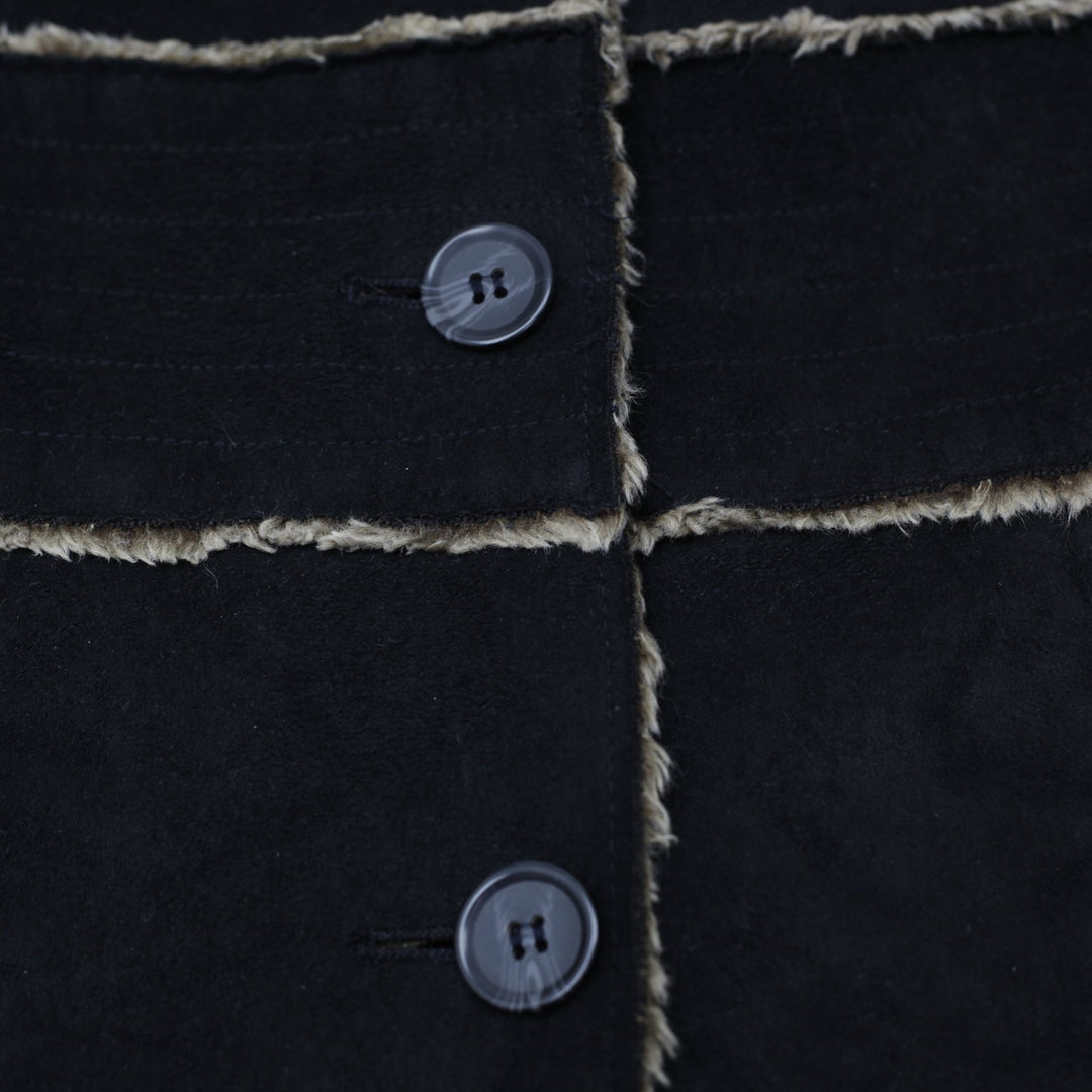 Y2K Camaieu Faux Fur Lined Afghan Coat Size M | Migration_Jackets - Detail View | Fashion Rerun