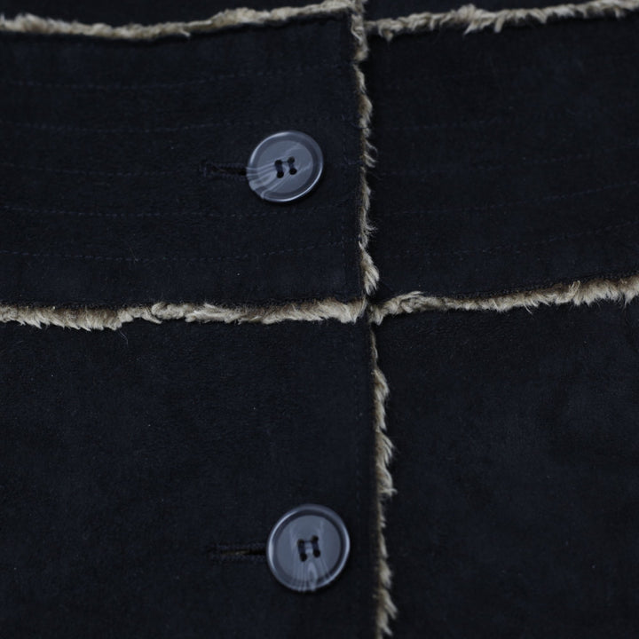 Y2K Camaieu Faux Fur Lined Afghan Coat Size M | Migration_Jackets - Detail View | Fashion Rerun