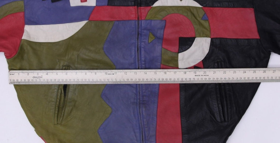 Vintage Marc Buchanan 90s Pelle Pelle Picasso Slightly Distressed Leather Jacket