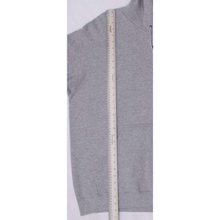 Vintage Embroidered Nike Center Swoosh Gray Pullover Hoodie XXL | Migration_Hoodies - View 6 | Fashion Rerun