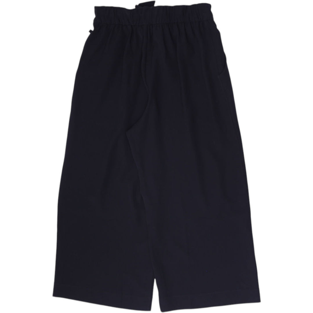 Ladies Lululemon On The Fly Wide Leg Cropped Woven Travel Trousers Culottes