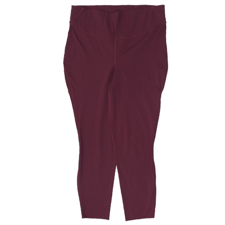 Ladies Lululemon Burgundy Legging Pants