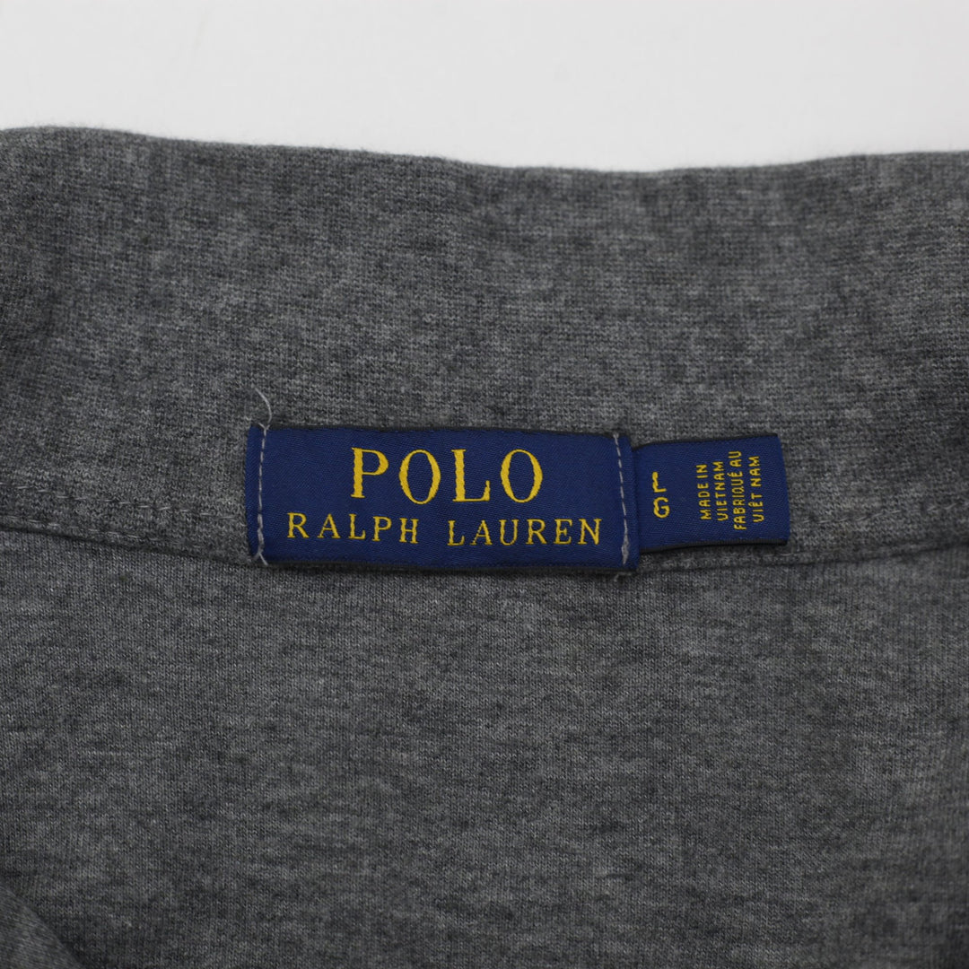 Mens Polo Ralph Lauren Quarter Zip Pullover Sweater Size L
