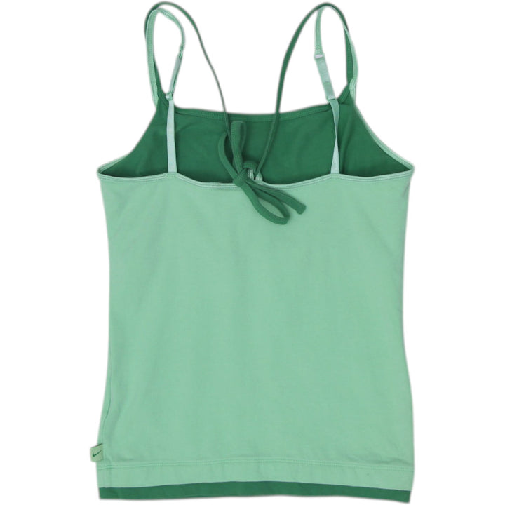 Ladies Nike Layered Cami Tank Top with Built-In Shelf Bra Size M