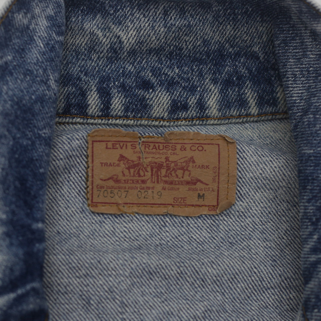 Vintage Levi Strauss 70507-0219 Trucker Denim Jacket Size M - Fashion Rerun Vintage Migration_Jacket
