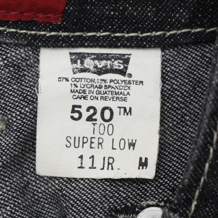 Vintage Ladies Levi's 520 Too Superlow Stretch 11JR. Jeans