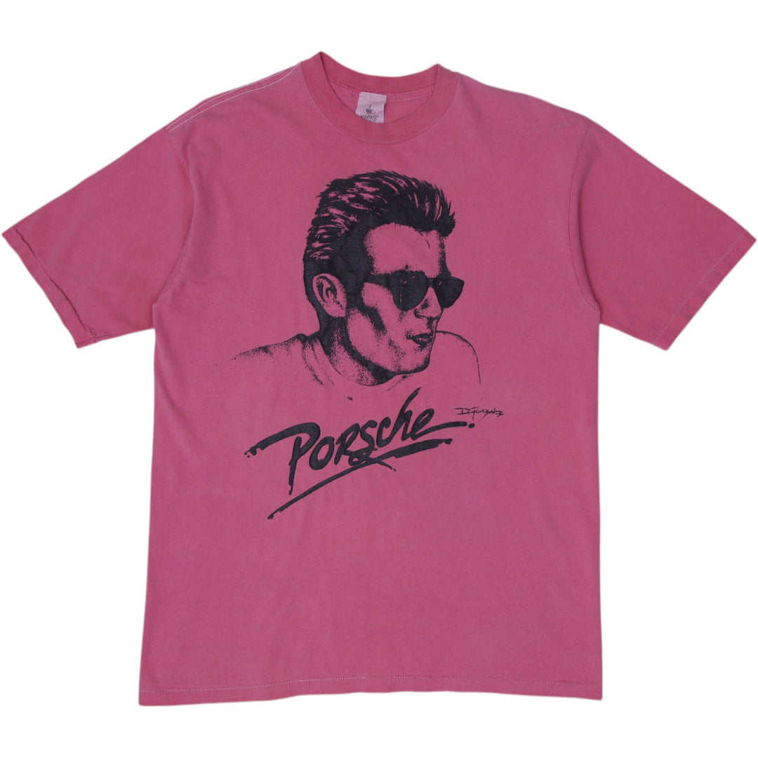 Vintage 90s Porsche Short Sleeve Graphic T-Shirt Size XL | Migration_T-Shirts | Fashion Rerun