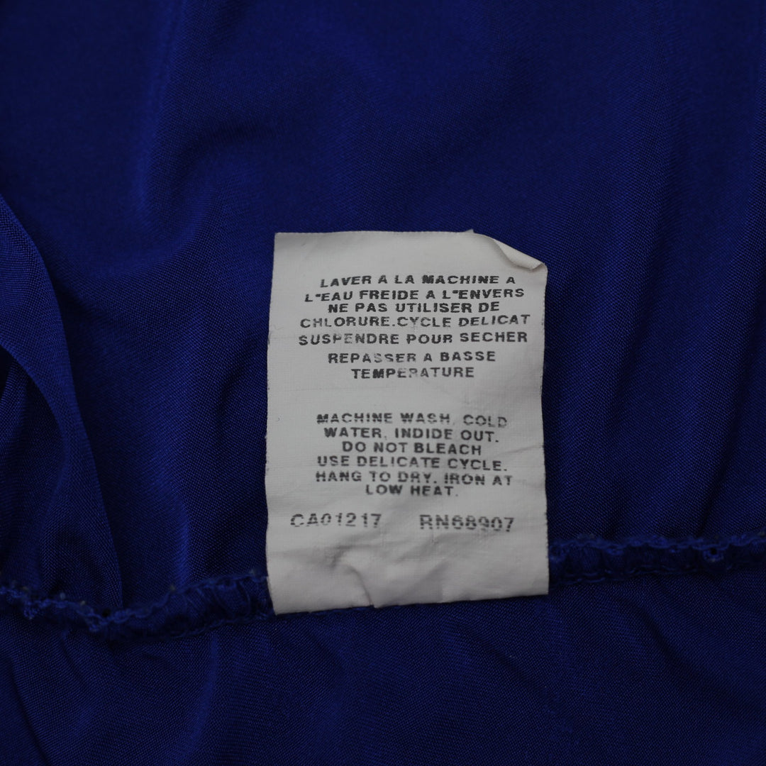 Y2K Ladies Blue Sleeveless Tank Top Size S