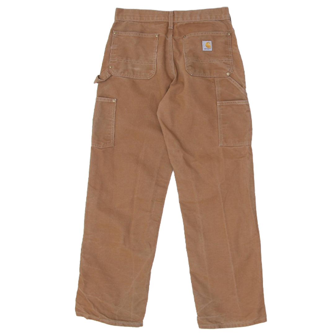 Mens Carhartt Loose Fit 106679 BRN Double Knee Workwear Pants