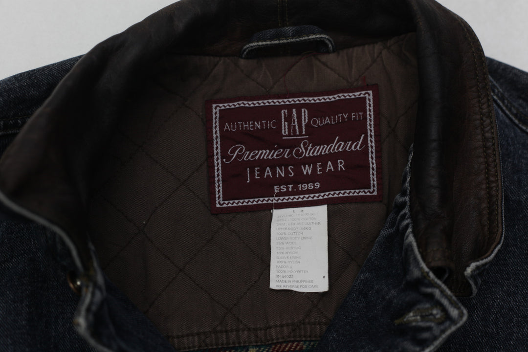 Vintage Gap Premier Standard Jeans Wear Denim Jacket