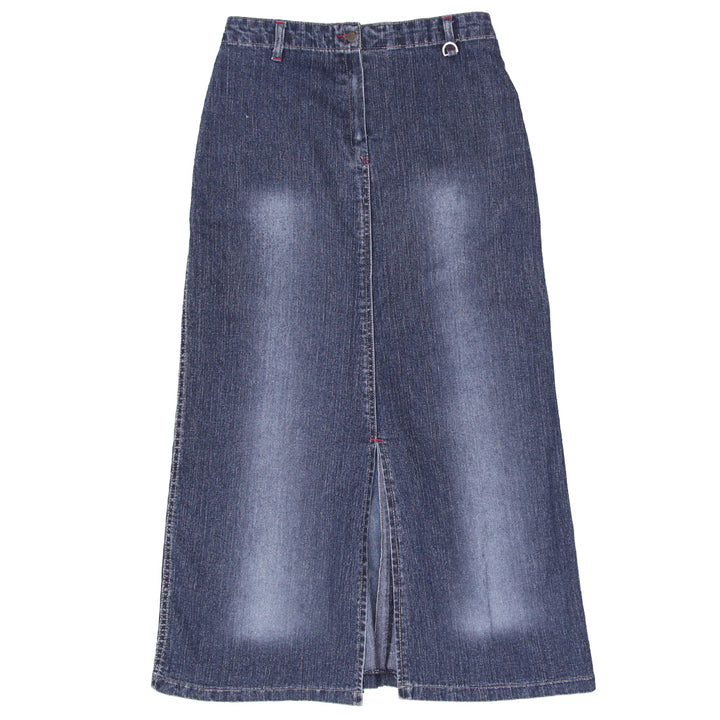 Y2K Denim Maxi Skirt - Fashion Rerun Vintage Migration_Skirt