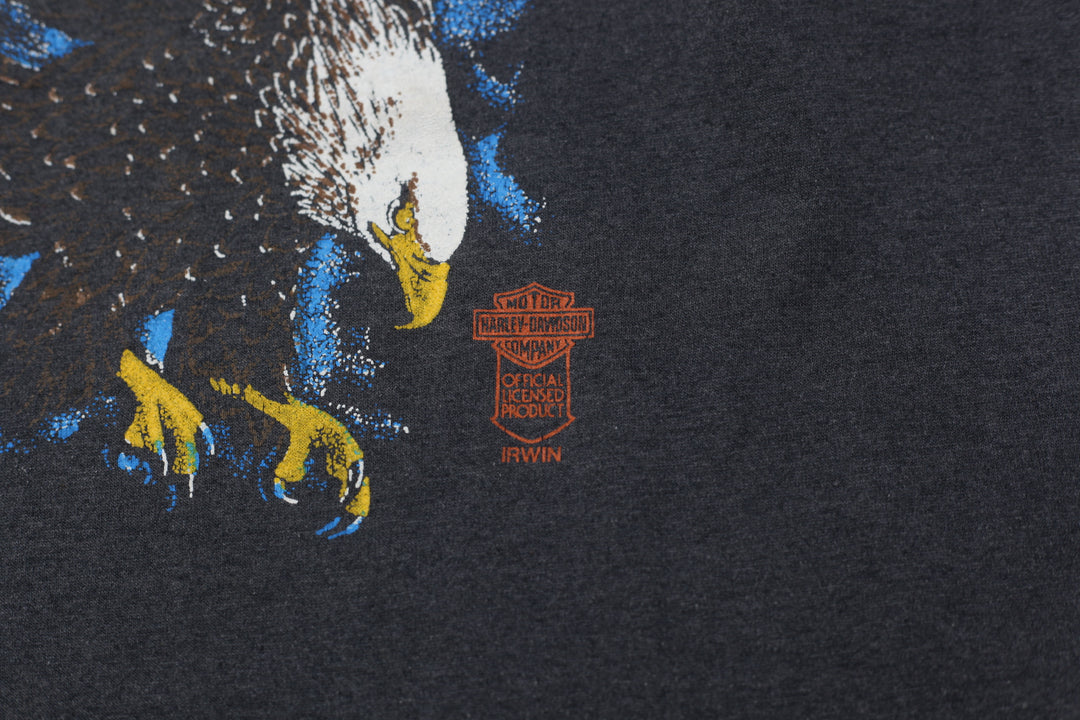 Vintage Harley Davidson Eagle T-Shirt Single Stitch L