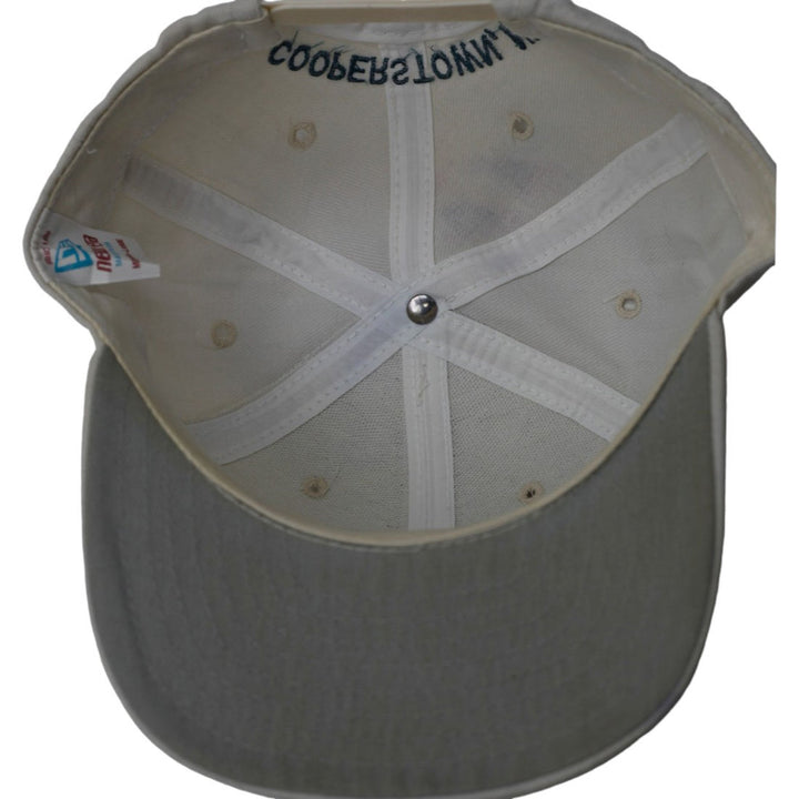 Vintage Mens New Era Baseball Cap Embroidered Cooperstown