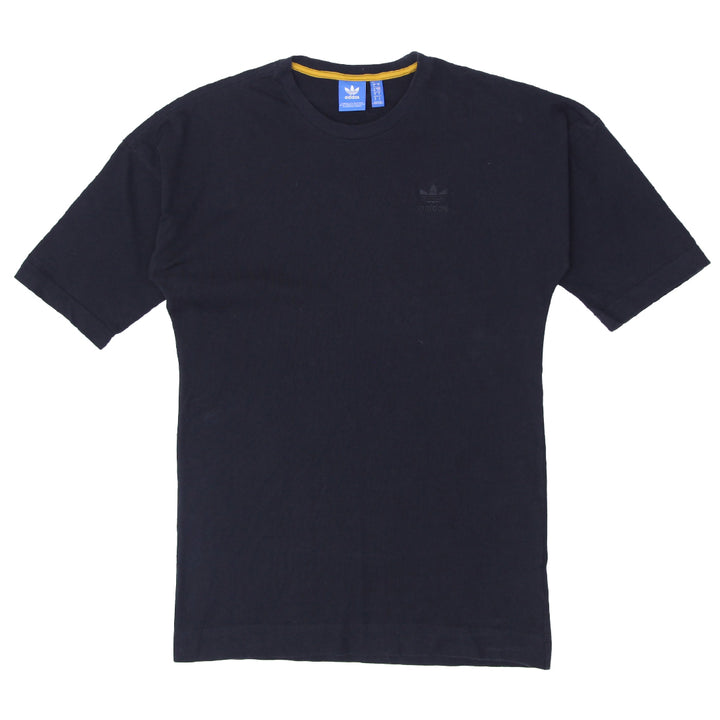 Mens Adidas Crewneck T-Shirt Black - Fashion Rerun Vintage Migration_T-Shirt