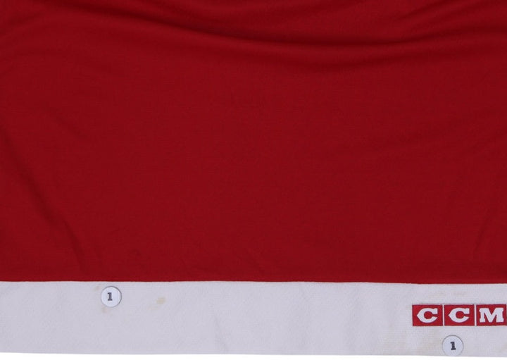 Vintage CCM Detroit Red Wings NHL Red XXL Hockey Jersey