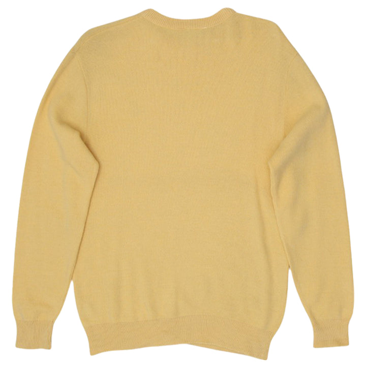 Vintage Chemise Lacoste Wool Blend Yellow Sweater