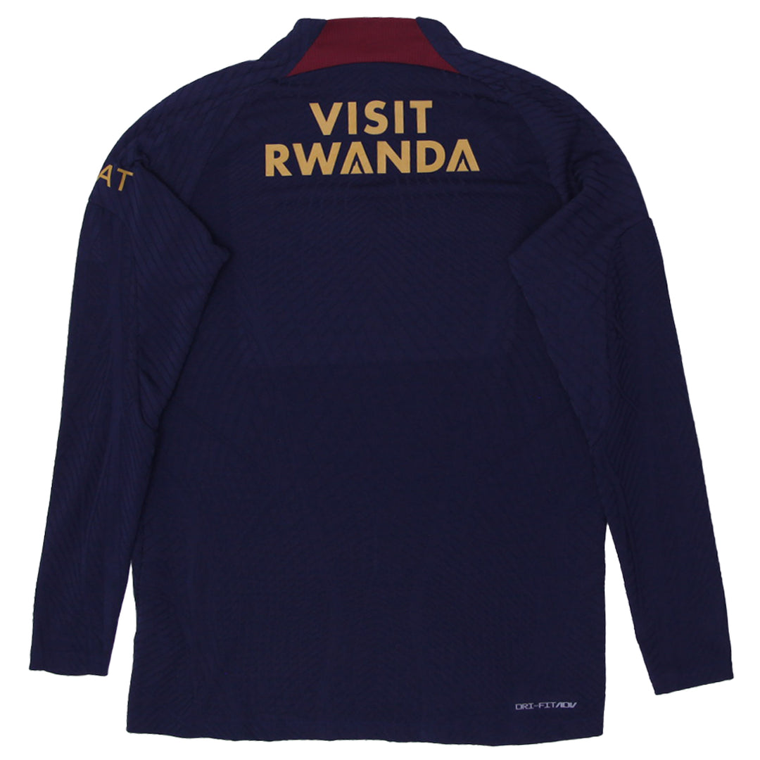 Mens Quarter Zip Paris Saint-Germain Nike Slim Fit Dri Fit ADV T-Shirt