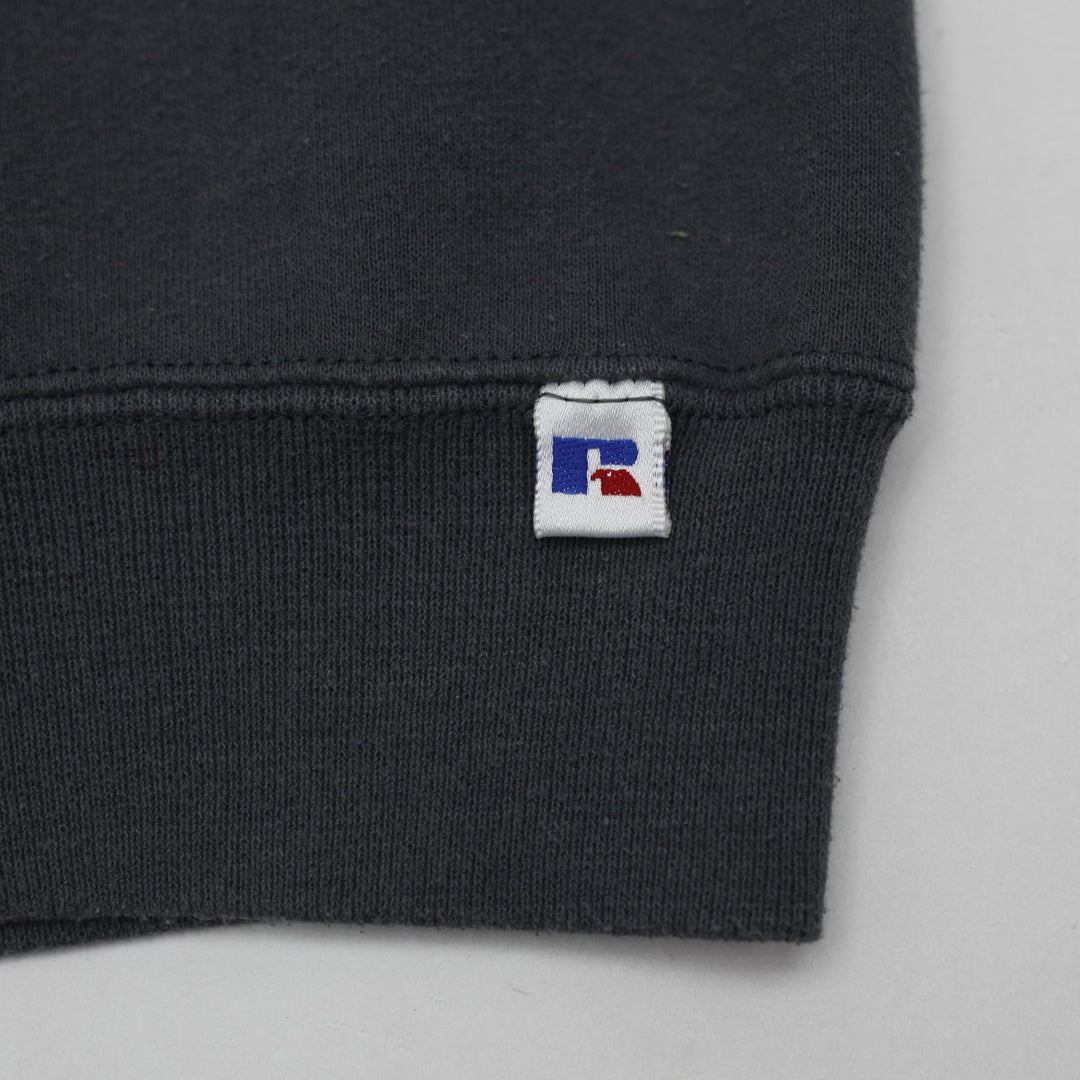 Vintage 90s Russell Athletic Sweatshirt Charcoal Made in USA Size M