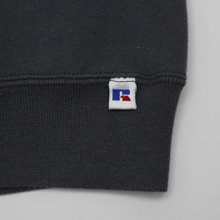 Vintage 90s Russell Athletic Sweatshirt Charcoal Made in USA Size M