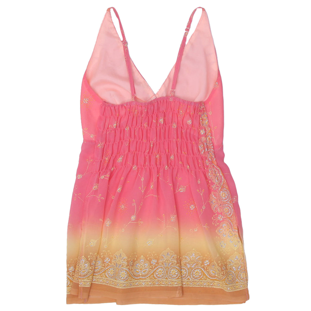 Y2K Ladies Strappy V-Neck Top