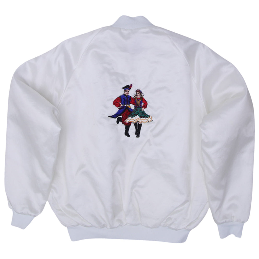 Vintage ASW Jackets Made In USA Nylon Button Jacket