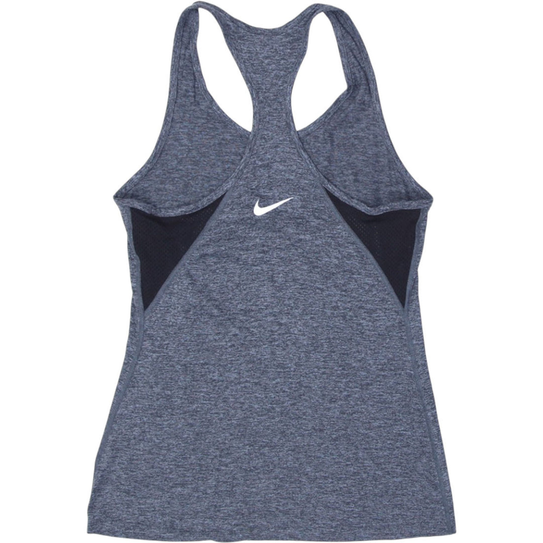 Ladies Nike Dri-FIT Tank Top Heathered Gray Racerback Lightweight