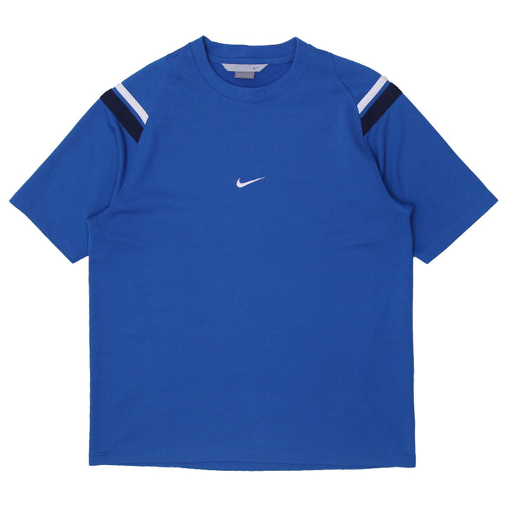 Vintage Nike Y2K Embroidered Center Swoosh Crewneck T-Shirt