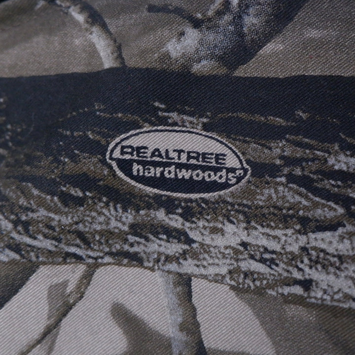 Vintage Outfitter Ridge Zip Up Realtree Camo Pullover Quilted Hoodie
