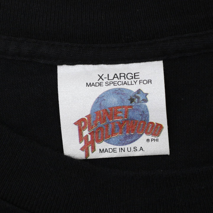 Vintage Planet Hollywood San Diego Made In USA Single Stitch Black T-Shirt XL | Migration_T-Shirts - Back Vie | Fashion Rerun