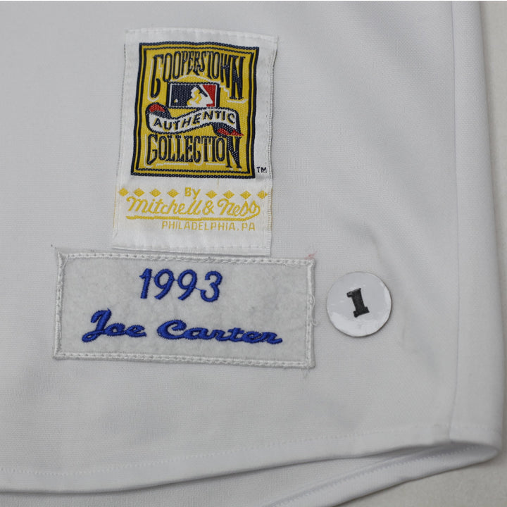 Vintage Mitchell & Ness Toronto Blue Jays Joe Carter 1993 World Series Jersey 52 | Migration_Jerseys - Altern | Fashion Rerun