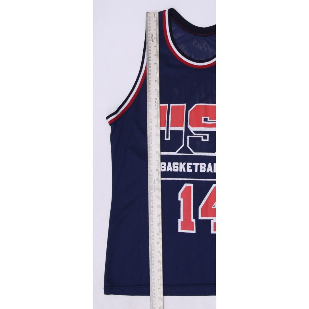 Vintage Champion USA Basketball Mourning #14 Navy Jersey Size 48 | Migration_Jerseys - View 6 | Fashion Rerun