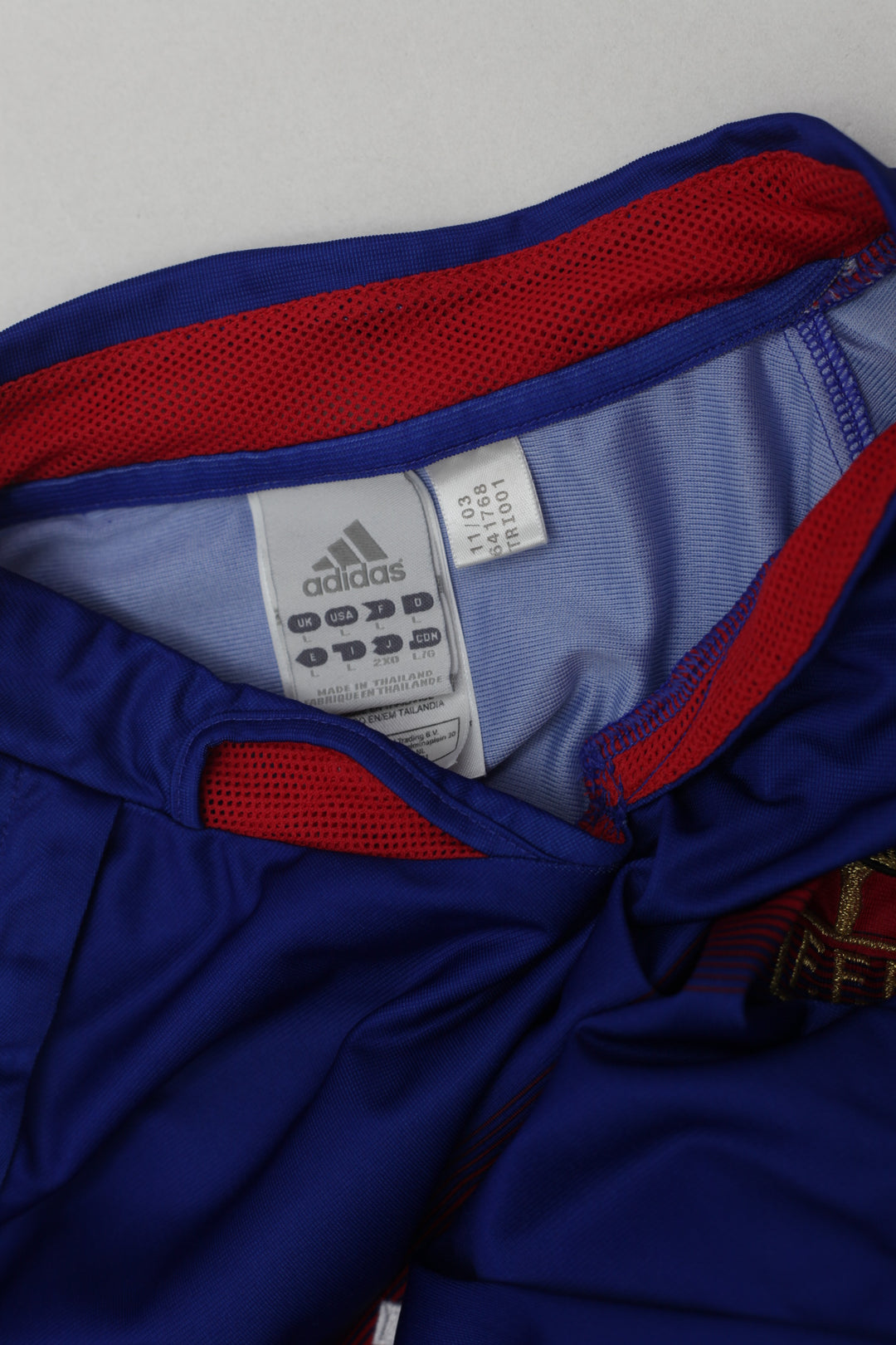 Mens France Home 2006/2008 Adidas Football Shirt Soccer Jersey