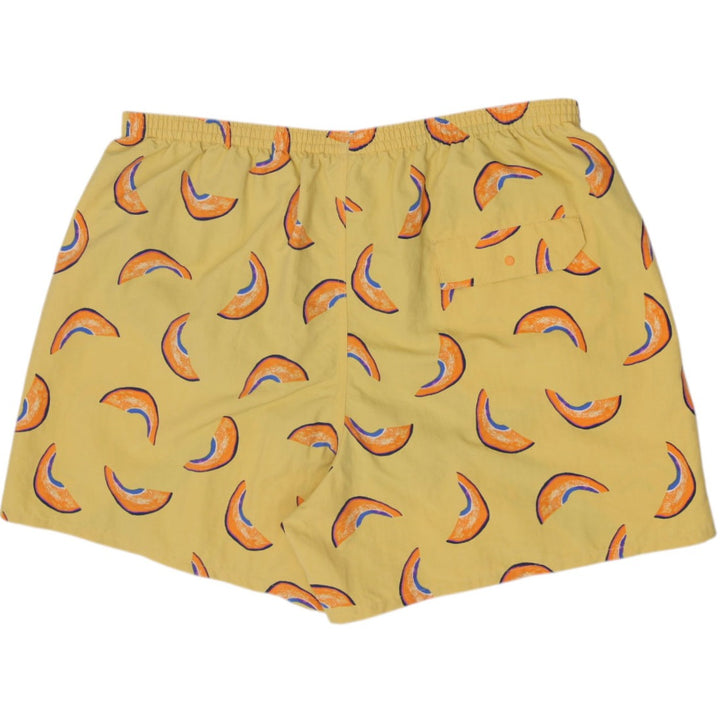 Mens Patagonia Baggies Melon Print Swim Trunks Yellow Size XL