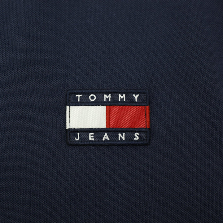 Mens Tommy Jeans Classic Short Sleeve Polo T-Shirt Size L
