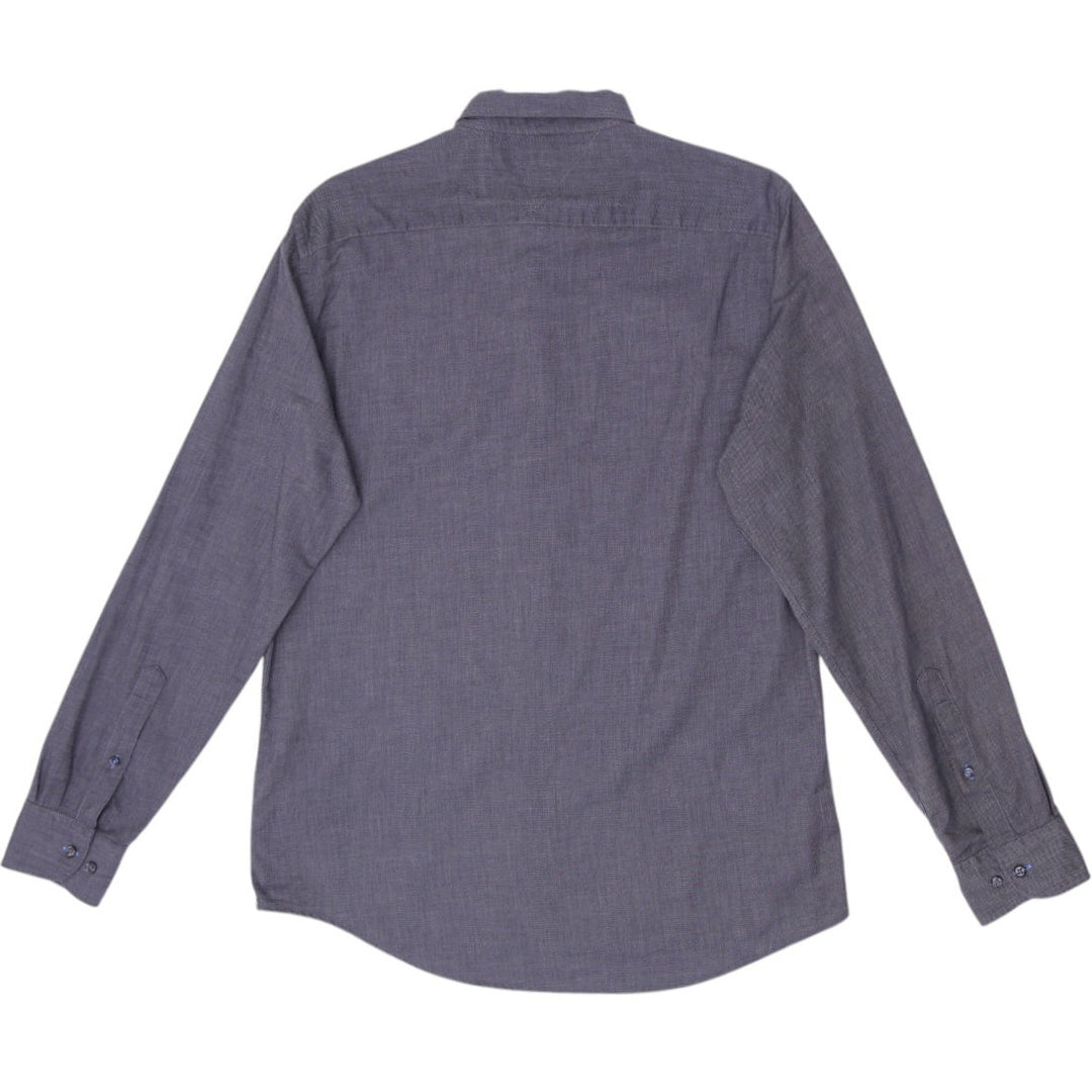 Mens Tommy Hilfiger Regular Fit Long Sleeve Button Down Shirt Size L