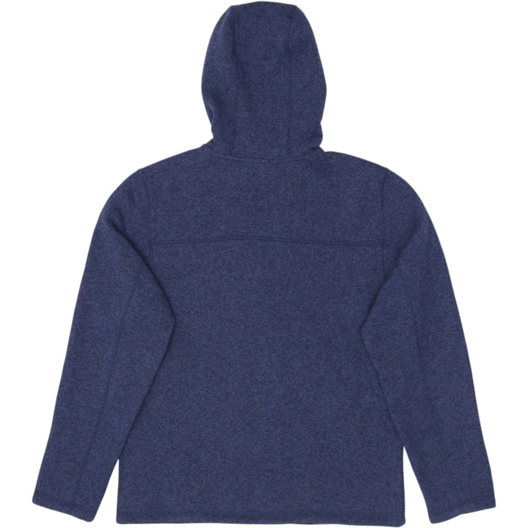 Mens The North Face Knit Grid Sweater Fleece Full Zip Hoodie