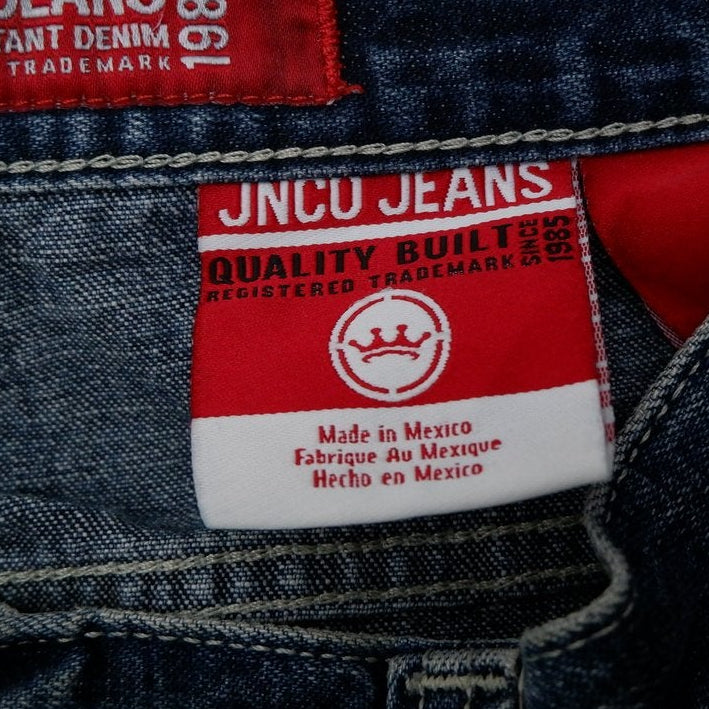 Y2K Ladies JNCO Cargo Wide Leg Jeans