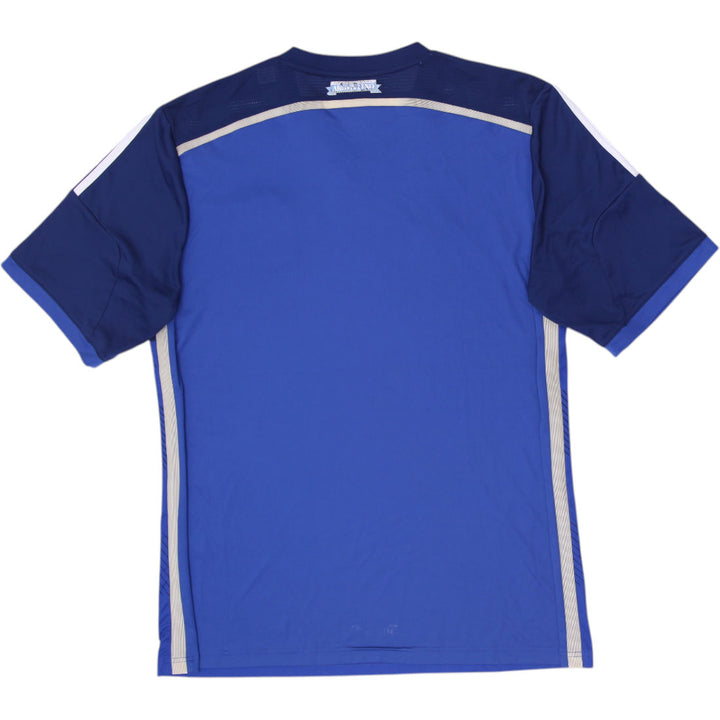 Mens Adidas Argentina 2014 Away Football Jersey Blue Size XL World Cup 2014