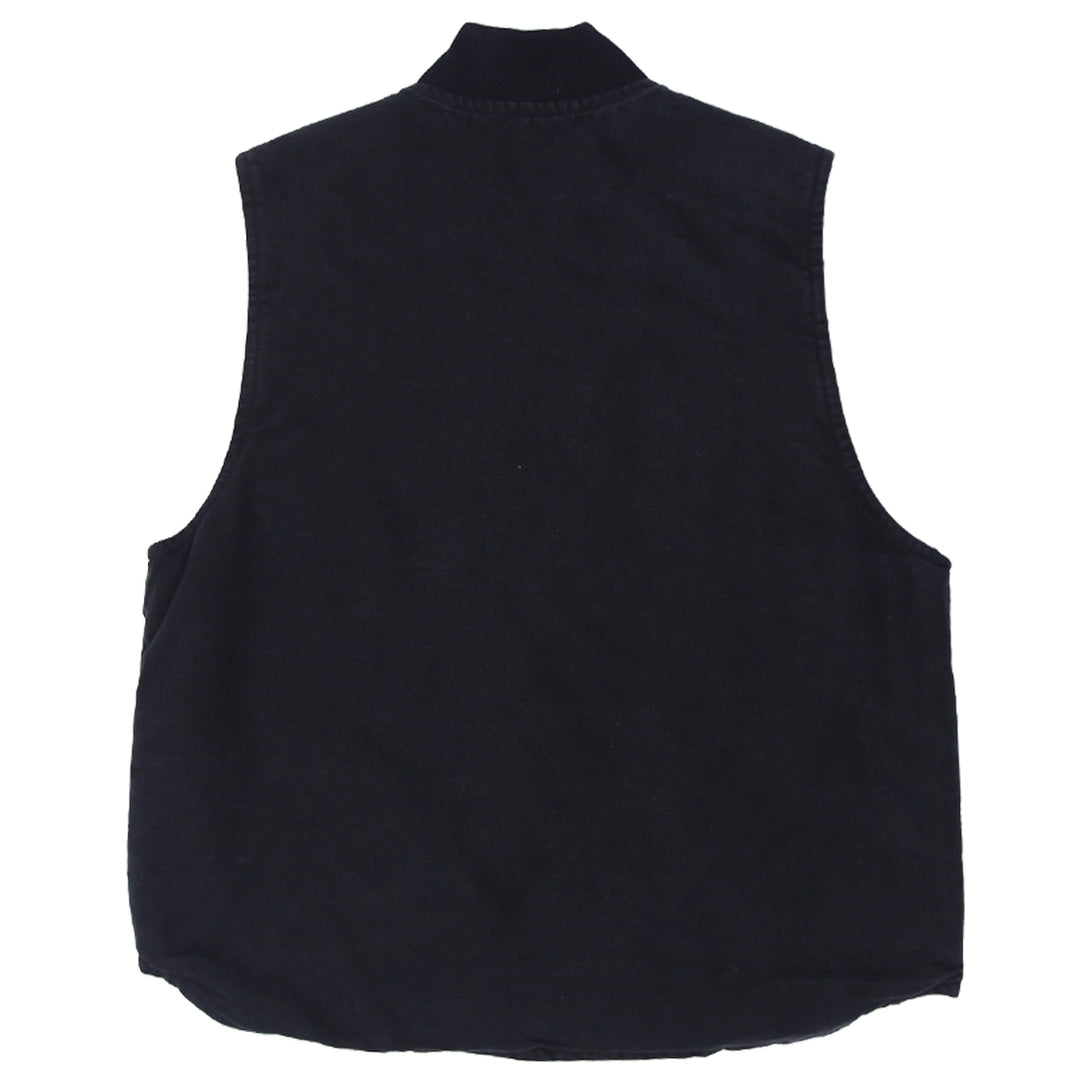 Mens Carhartt V01-BLK The Rooter Works Quilted Lined Work Vest - Fashion Rerun Vintage Migration_Jacket