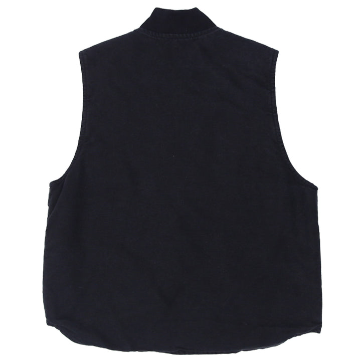 Mens Carhartt V01-BLK The Rooter Works Quilted Lined Work Vest - Fashion Rerun Vintage Migration_Jacket
