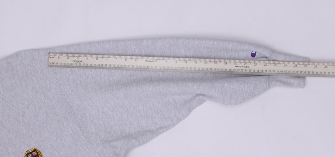 Vintage Harvard University Champion Reverse Weave Heather Gray Sweatshirt XXL | Migration_Sweatshirt - View 8 | Fashion Rerun