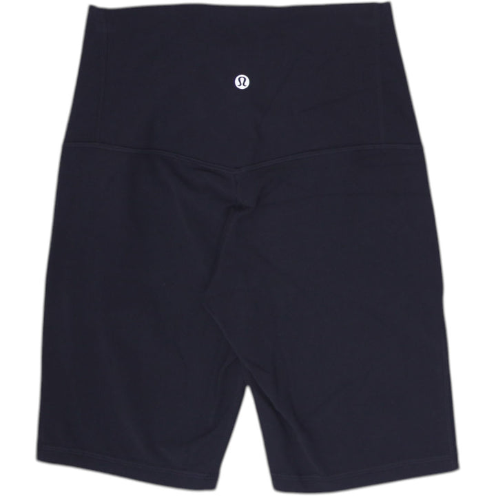 Ladies Lululemon Cycling Shorts Black High-Waisted Compression Size 6