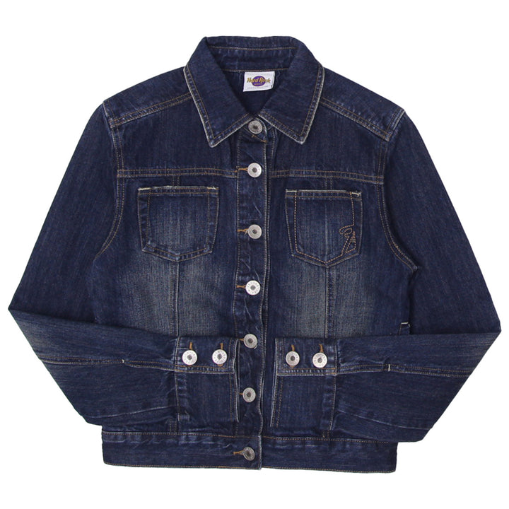 Ladies Hard Rock Hotel Button Down Denim Jacket